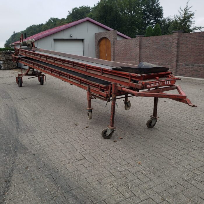 Przenośnik (taśmociąg) duo Amac DT, 8 + 8 m