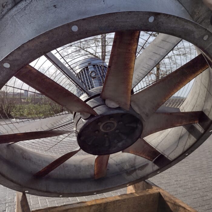 Wentylatory do przechowalni 2,2 kW - widok z bliska wentylatora