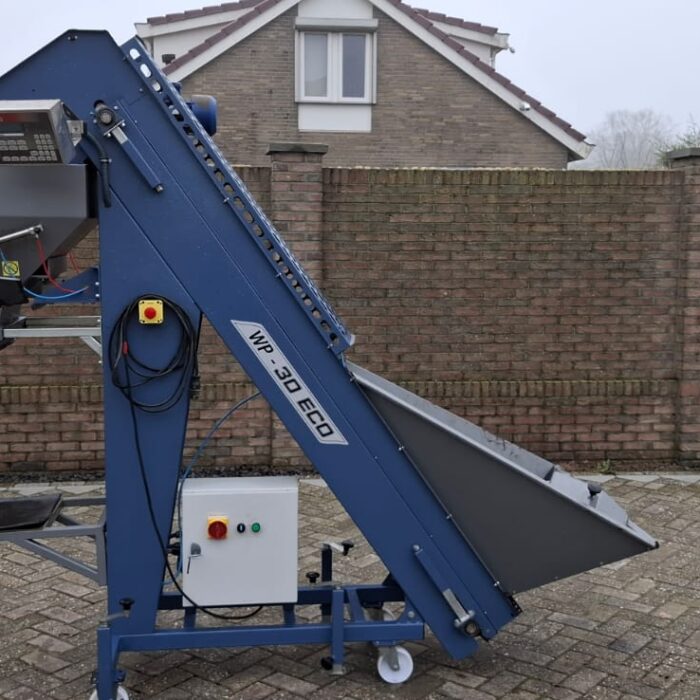 Wagoworkownica (Wagopakowarka) KMK WP30 używana - widok z boku