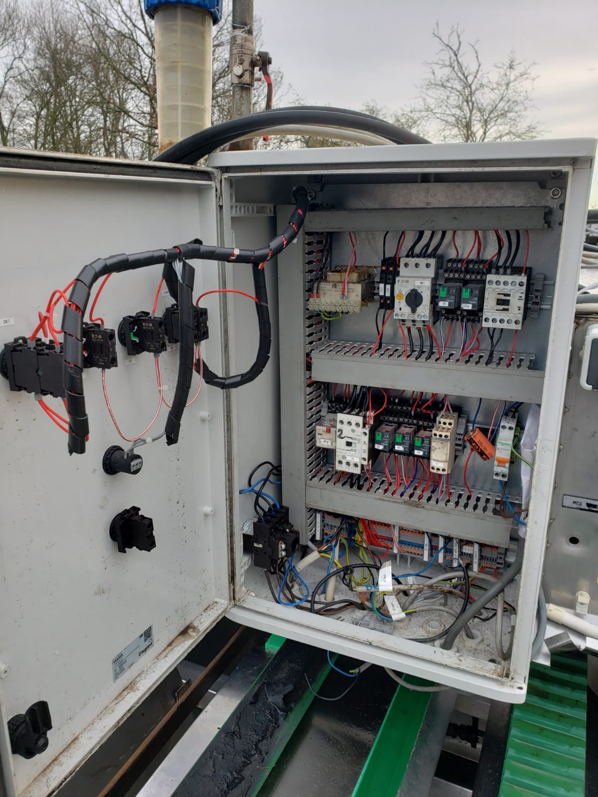 Myjka do pora - szafka sterownicza