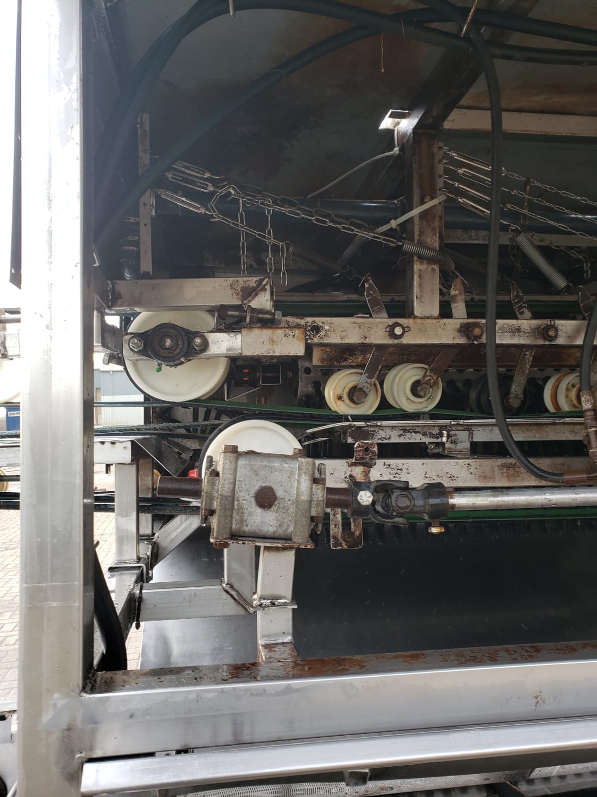 Myjka do pora - widok na wnętrze