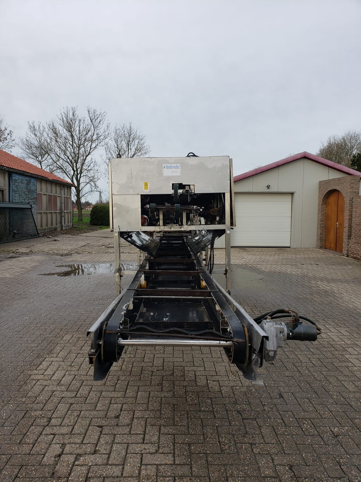 Myjka do pora - widok z tyłu