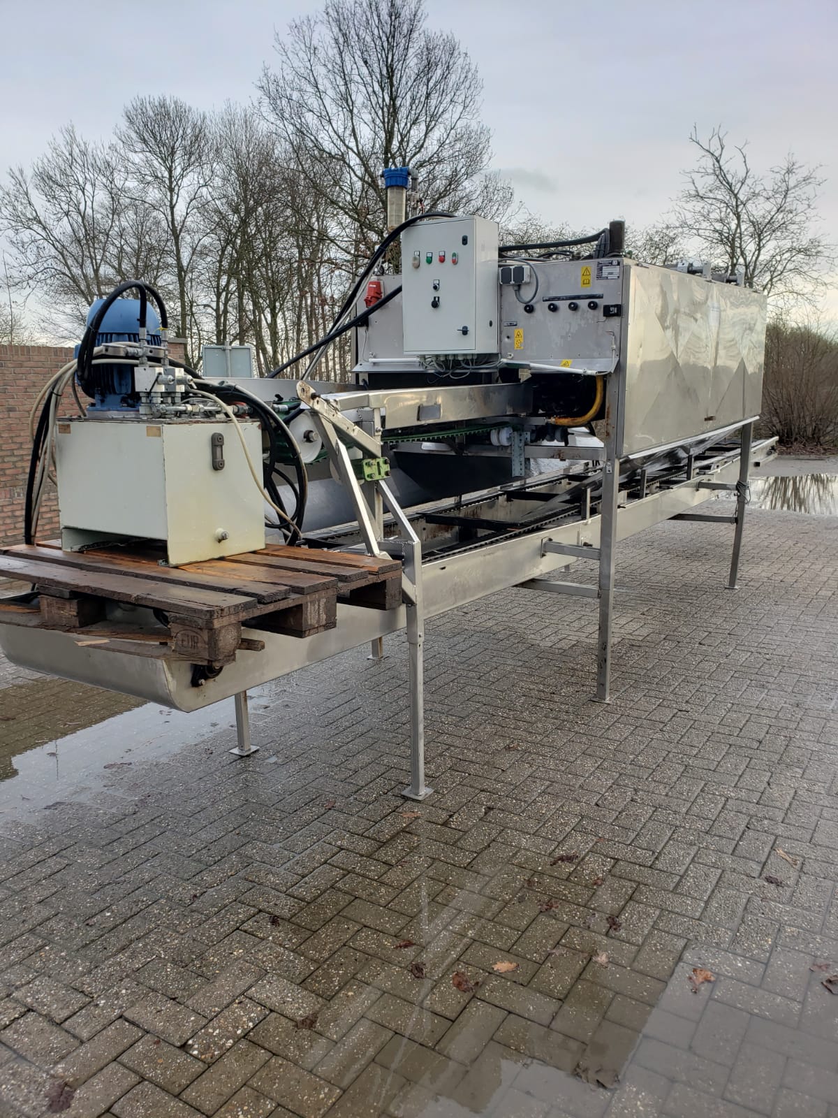 Myjka do pora - widok z prawej strony